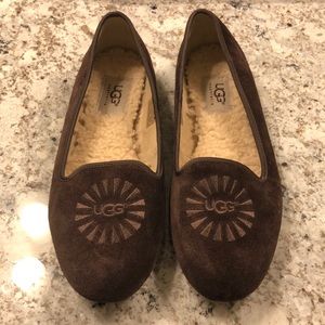 Ugg Alloway Suede Flats